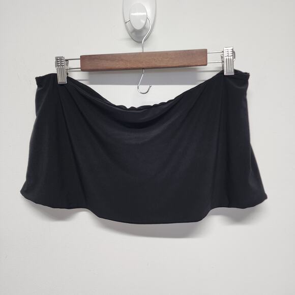 Carlos Saavedra Convertible Bandeau Black Maxi Dress Size M Stretchy Formal Gown - Picture 6 of 16